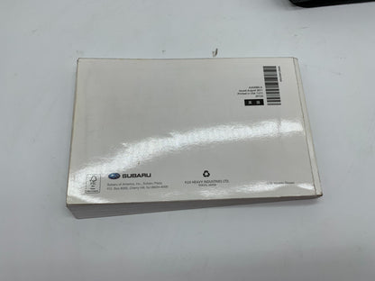 2012 Subaru Legacy Outback Owners Manual Set with Case OEM B01B23005