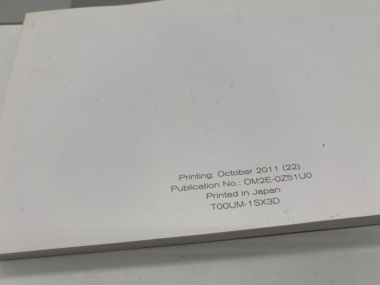 2012 Nissan Murano Owners Manual Set with Case OEM