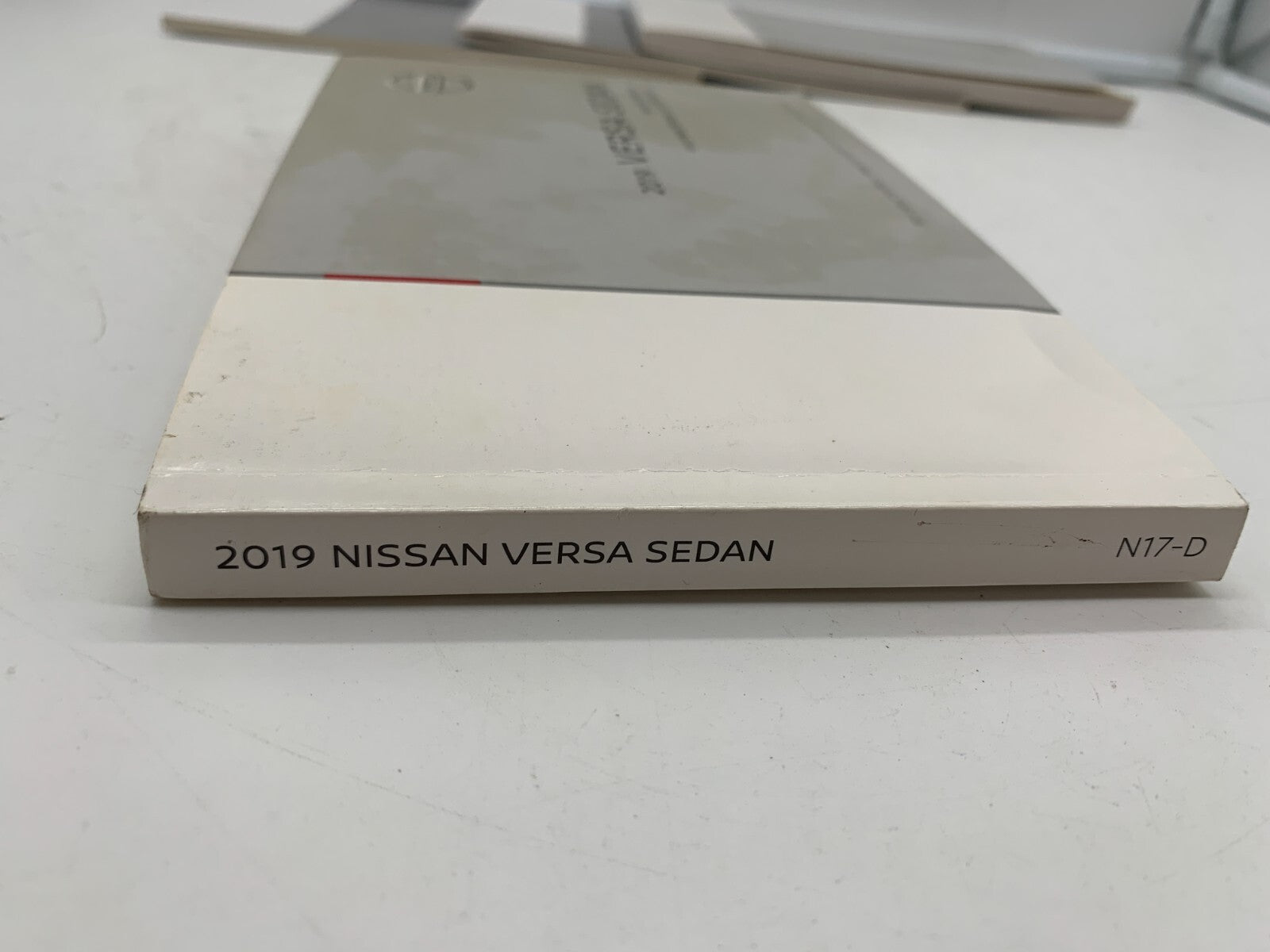 2019 Nissan Versa Sedan Owners Manual Set with Case OEM D02B70012