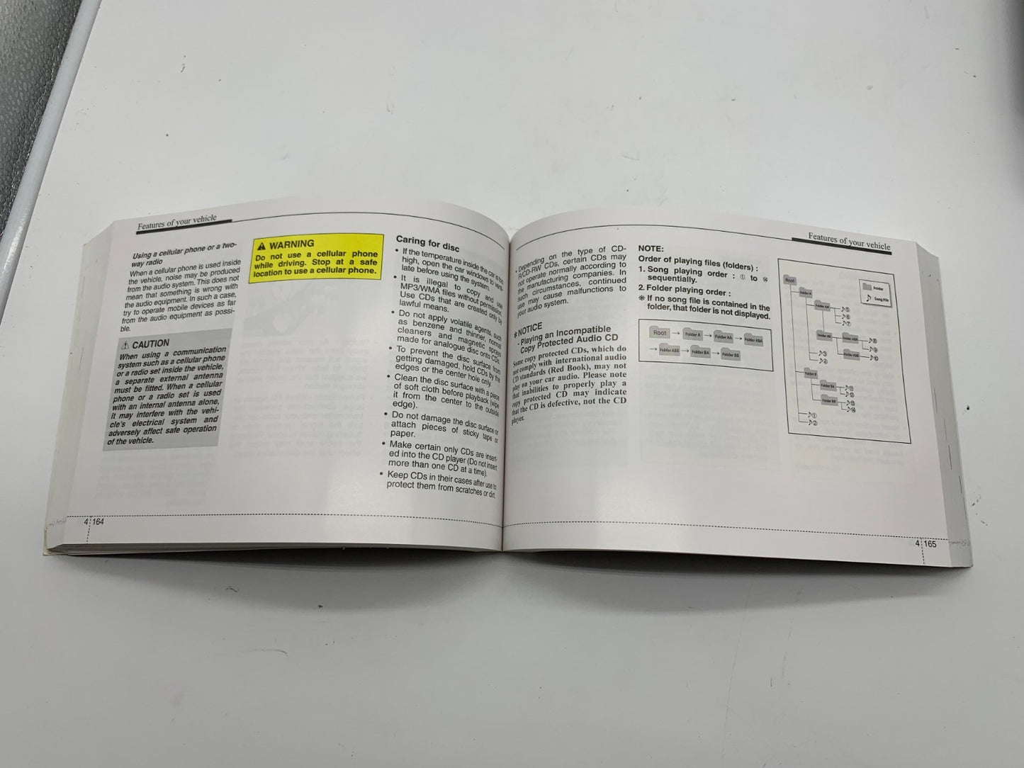 2014 Kia Sorento Owners Manual Set with Case OEM C03B70012