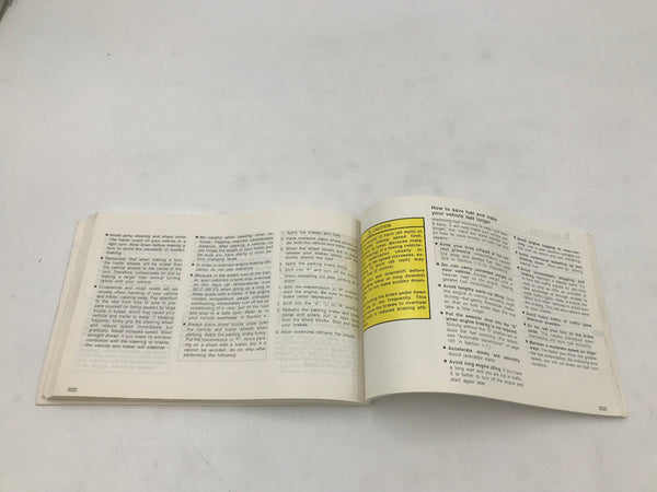 1994 Toyota Tercel Owners Manual Handbook OEM C03B44025