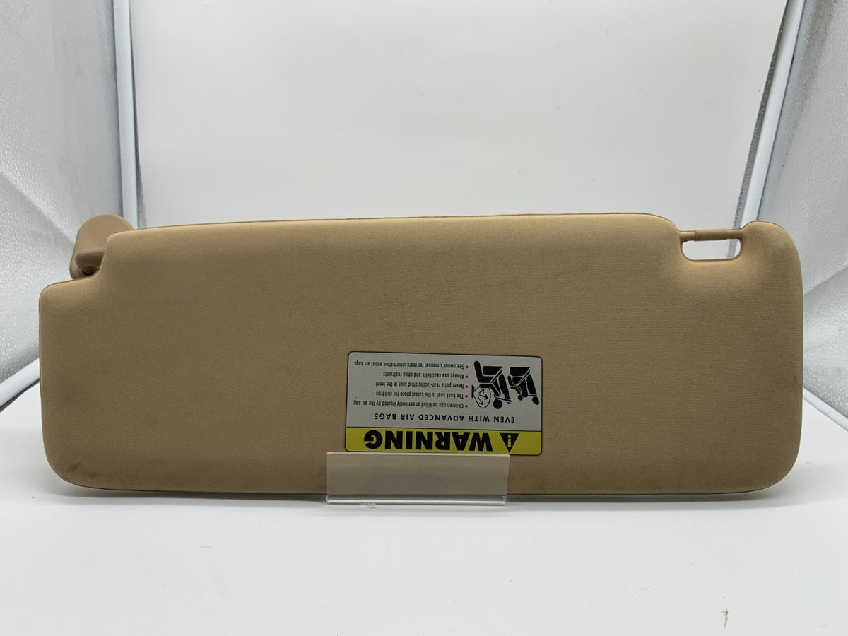 2004-2008 BMW 750i Passenger Sun Visor Illuminated Tan OEM D01B20035