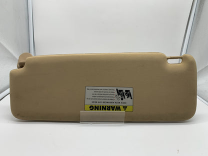 2004-2008 BMW 750i Passenger Sun Visor Illuminated Tan OEM D01B20035