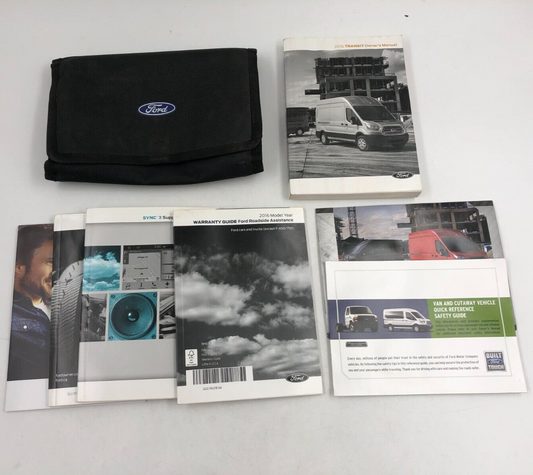 2016 Ford Transit Owners Manual Set with Case OEM B03B48026