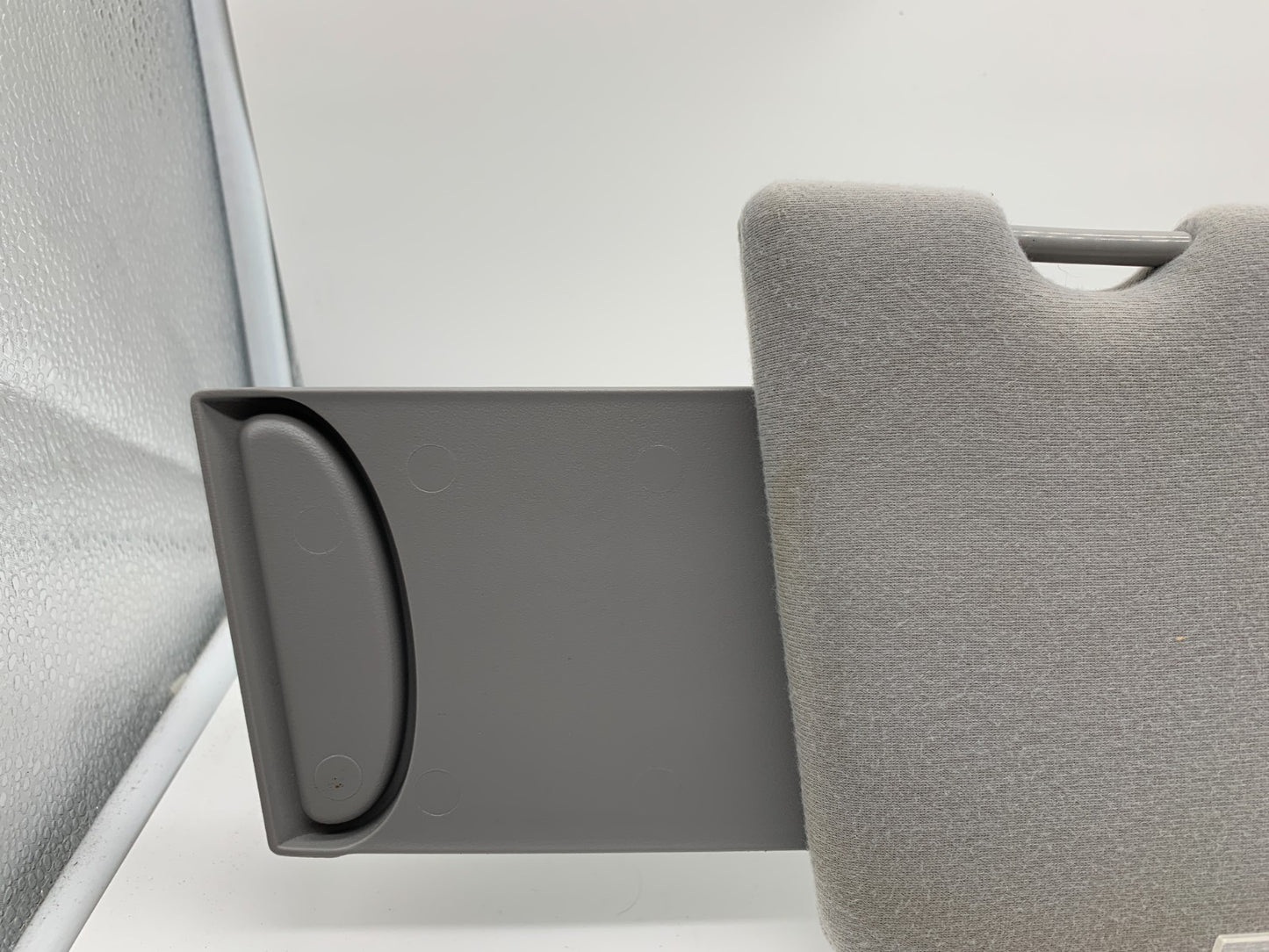 2010-2012 Mitsubishi Galant Passenger Sun Visor Gray OEM C01B50011