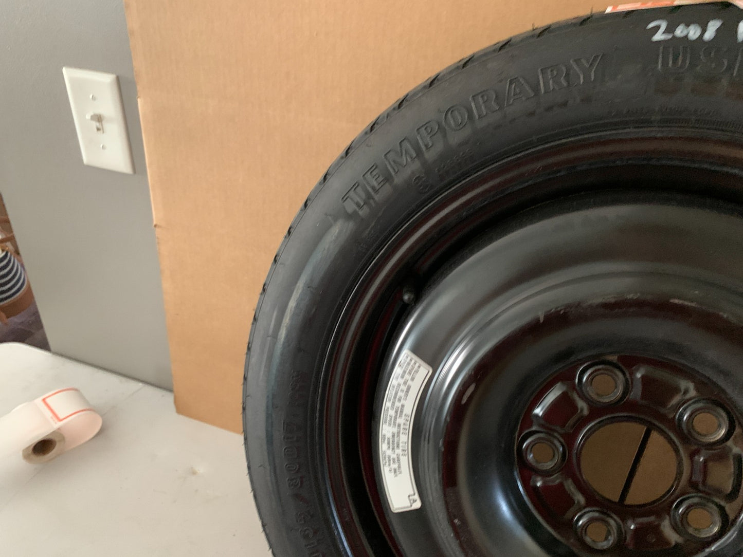 2005-2010 Honda Odyssey 17" Spare Tire Compact Donut T135/80D17 OEM Wheel