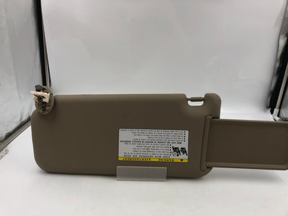 2010-2014 Toyota Rav4 Passenger Sun Visor Brown Illuminated OEM A01B53042