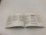 1999 Acura TL Owners Manual Handbook Set with Case OEM K03B04005