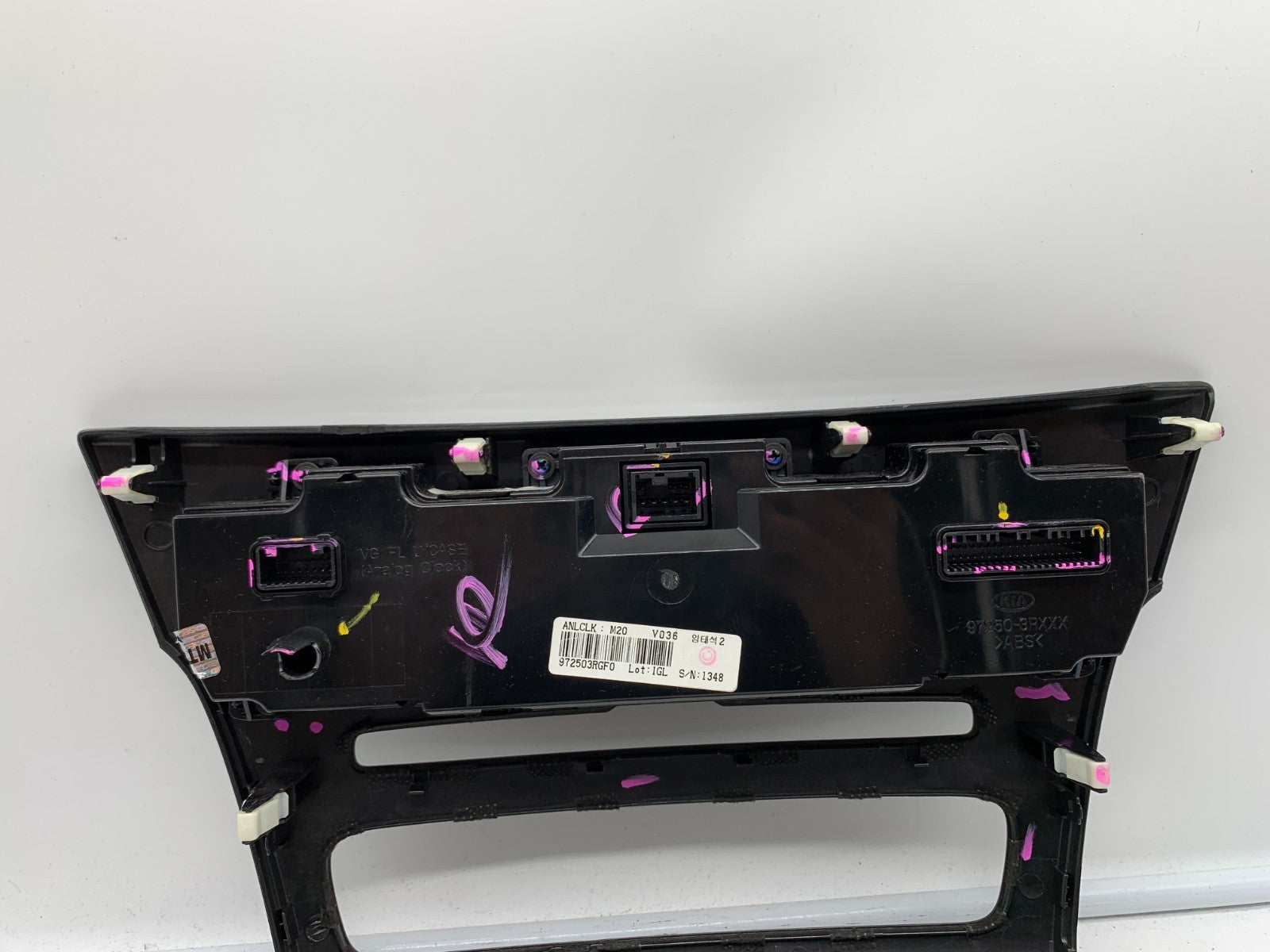 2014-2016 Kia Cadenza AC Heater Climate Control Unit OEM A03B40007