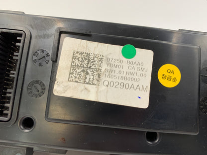 2017-2018 Kia Forte AC Heater Climate Control Unit OEM D01B18073