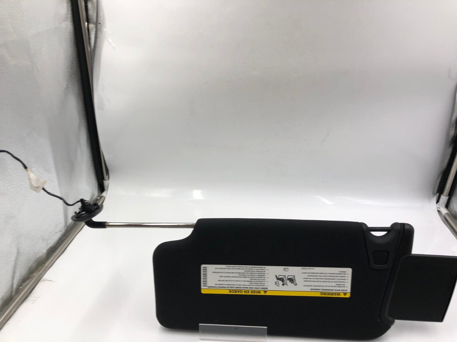 2015-2022 Dodge Charger Passenger Sun Visor Black Illuminated OEM A02B24065