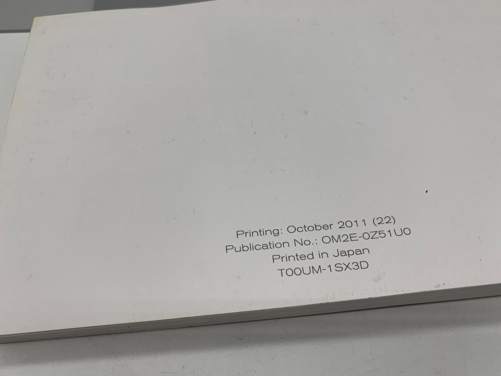 2012 Nissan Murano Owners Manual Set with Case OEM