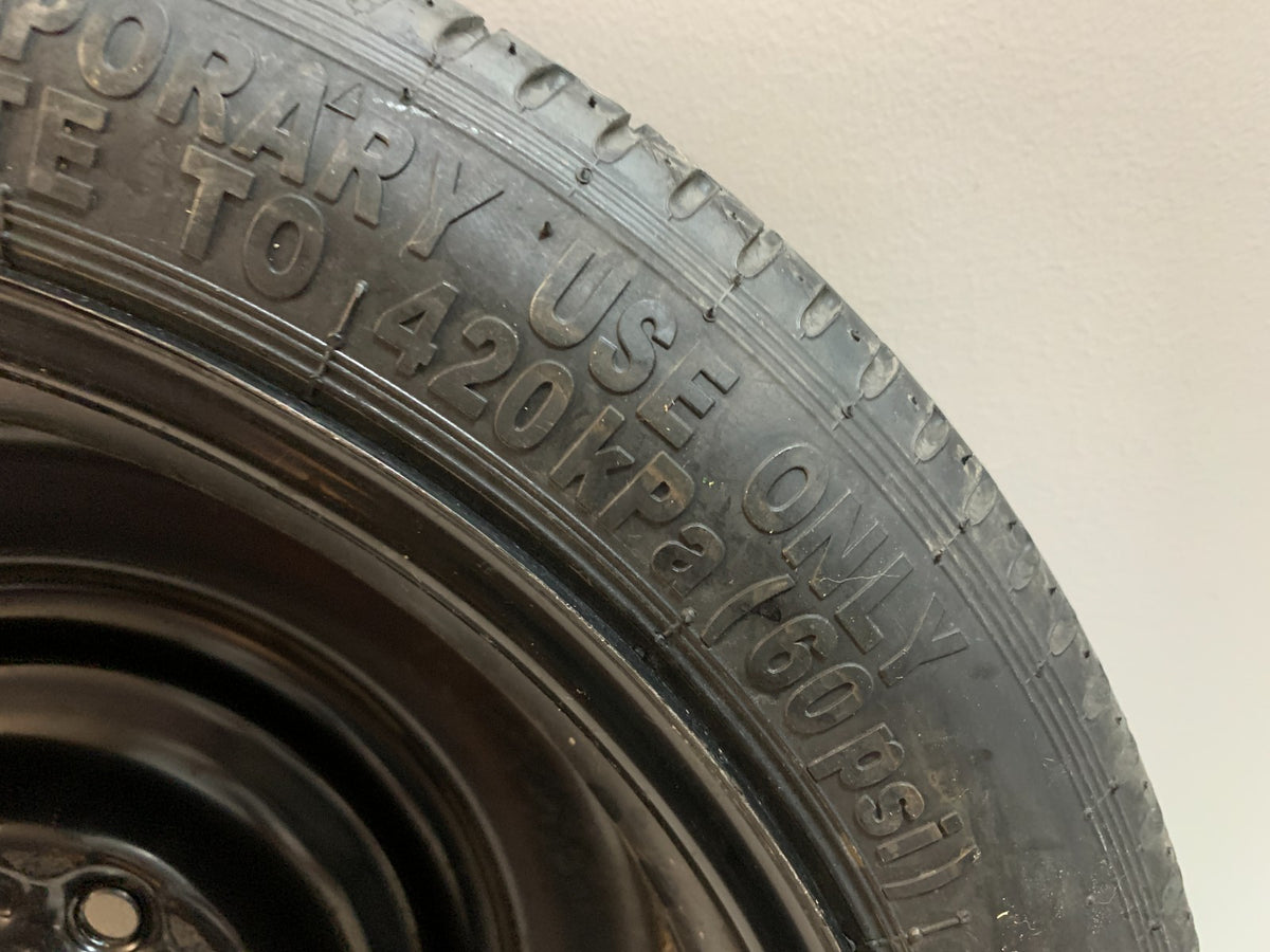 2014-2016 Mazda 6 Mazda6 16" Spare Tire Wheel Compact Donut T125/70R17