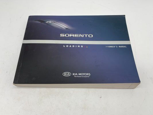 2010 Kia Sorento Owners Manual OEM D01B57014