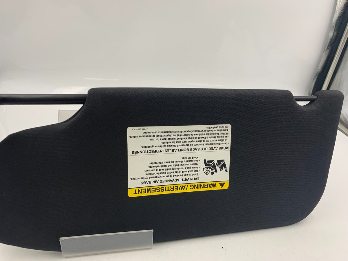 2010-2016 Lincoln MKS Passenger Sun Visor Black Illuminated OEM A01B02088