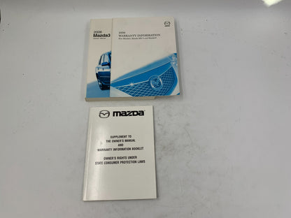 2006 Mazda 3 Owners Manual Set OEM C04B55005