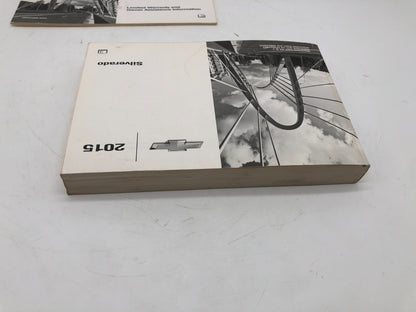 2015 Chevrolet Silverado 1500 Owners Manual Set OEM F01B46005