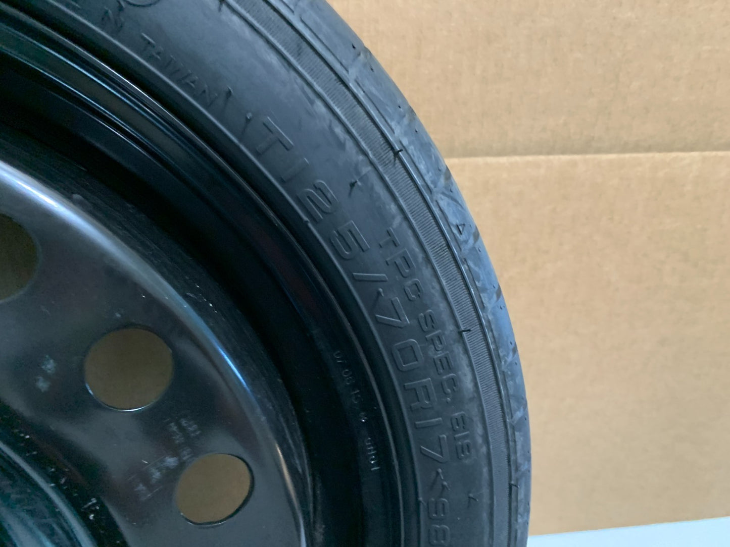 2013-2016 Chevrolet Malibu 17" Spare Tire Compact Donut T125/70R17 OEM