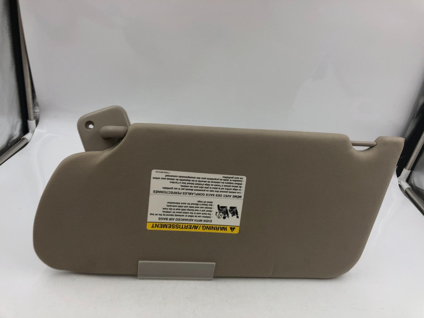 2009-2012 Ford Flex Passenger Sun Visor Shade Tan Illuminated OEM G04B50052