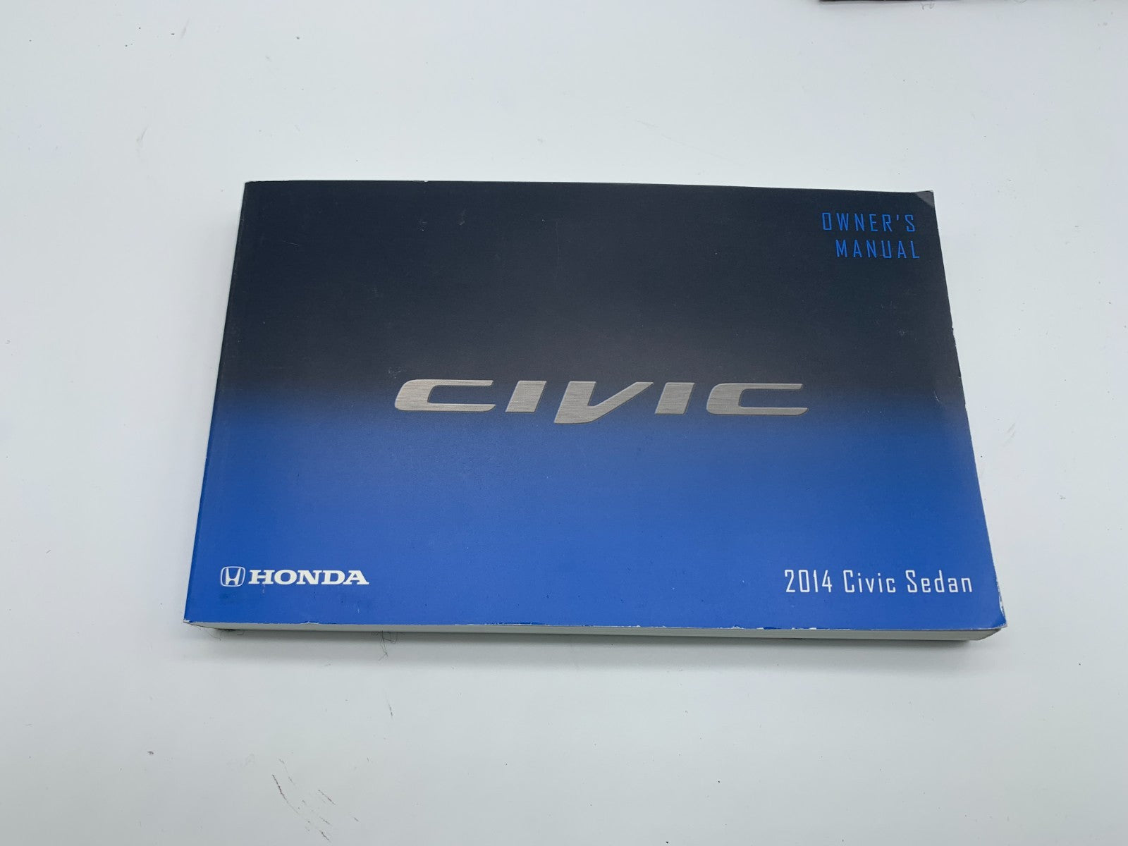 2014 Honda Civic Sedan Owners Manual Set with Case OEM C04B09005