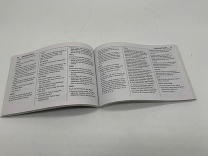 2022 Chevrolet Spark Owners Manual OEM A01B24017