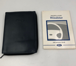 1999 Ford Windstar Owners Manual Handbook with Case OEM C03B10054