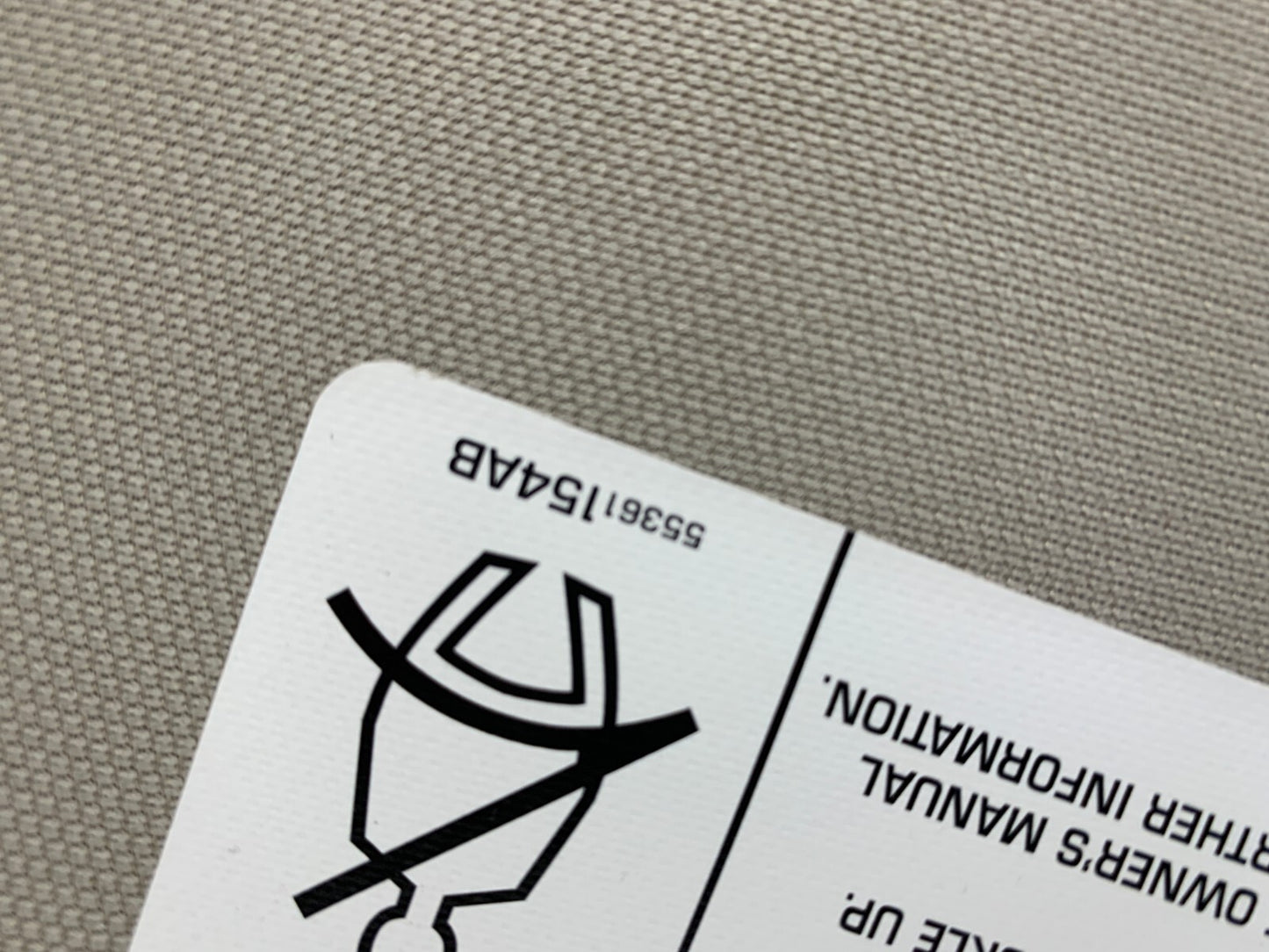 2006-2010 Jeep Commander Driver Sun Visor OEM E01B30079