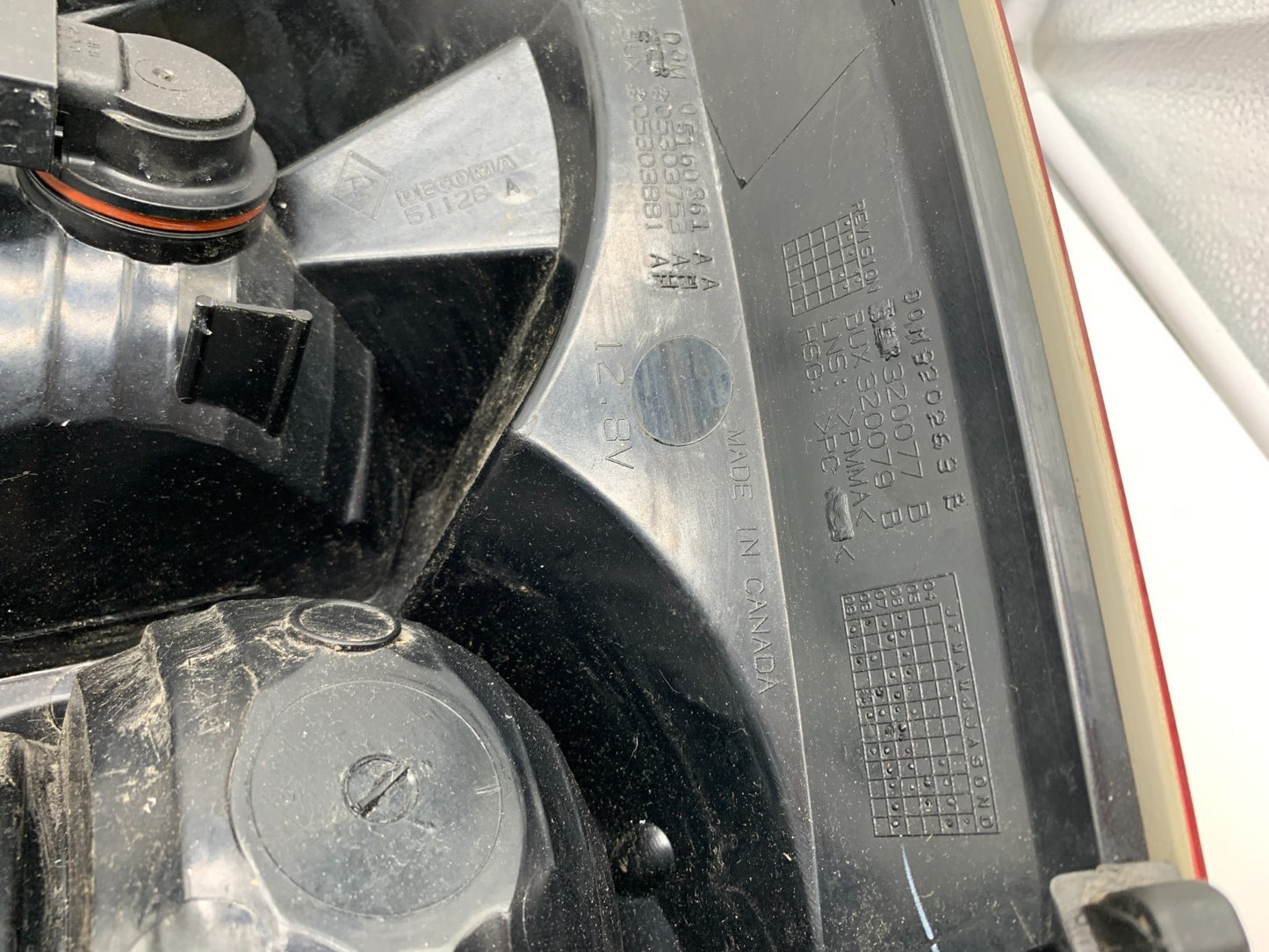 2008-2012 Dodge Caliber Driver Side Tail Light Taillight OEM B02B56002