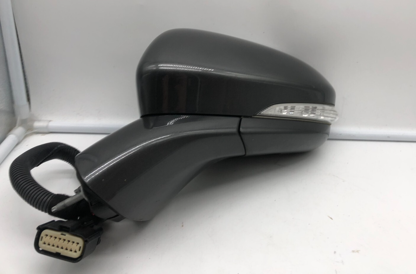 2019-2020 Ford Fusion Driver Side View Power Door Mirror Gray BSA C04B52002