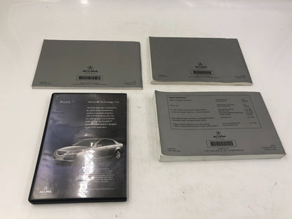 2008 Acura TL Owners Manual Set OEM A01B45027