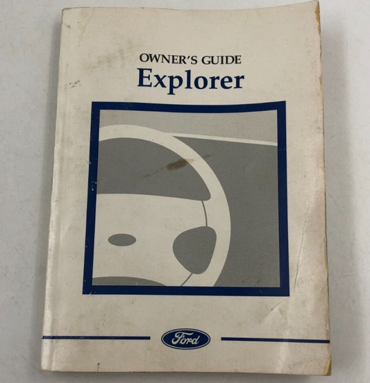 1997 Ford Explorer Owners Manual OEM D01B09007