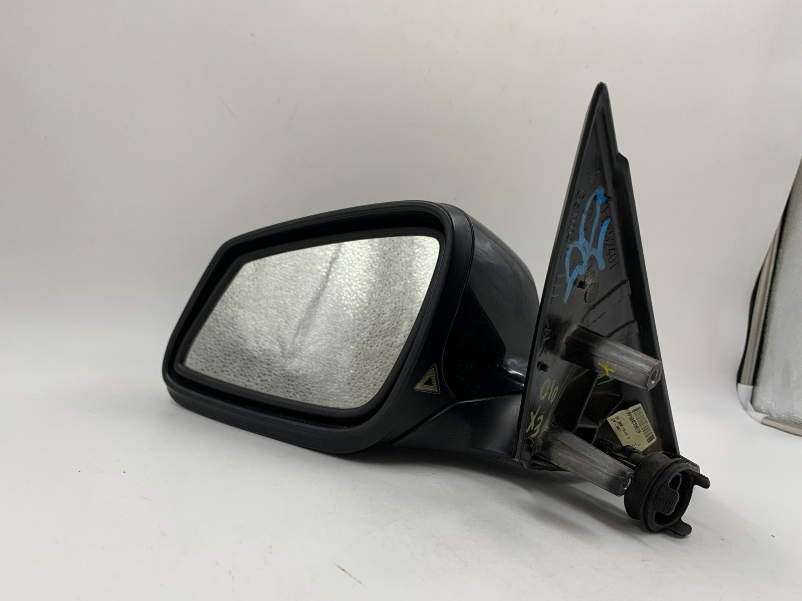 2009-2012 BMW 750i Driver Side View Power Door Mirror Black OEM D01B18075