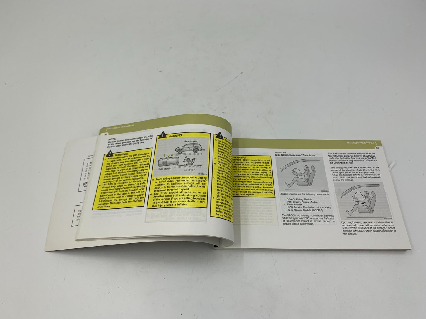 2004 Hyundai Santa FE Owners Manual OEM C04B59007