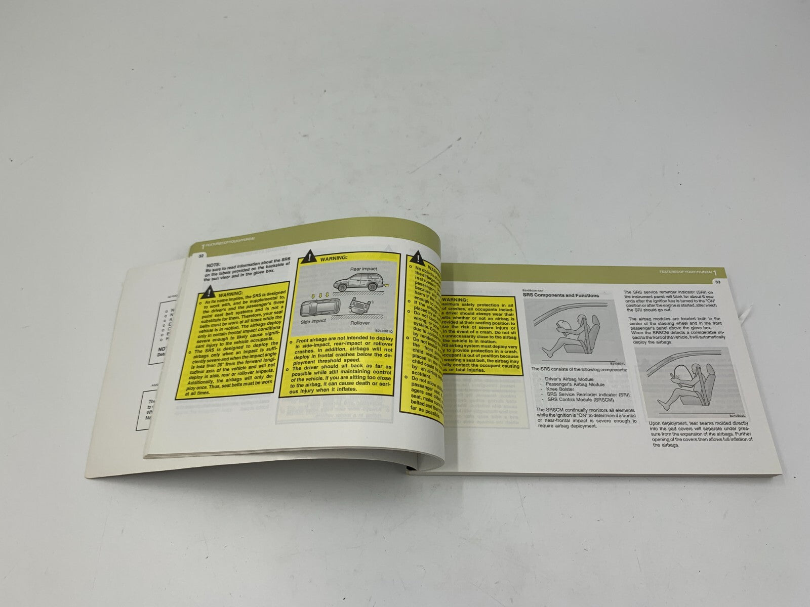 2004 Hyundai Santa FE Owners Manual OEM C04B59007