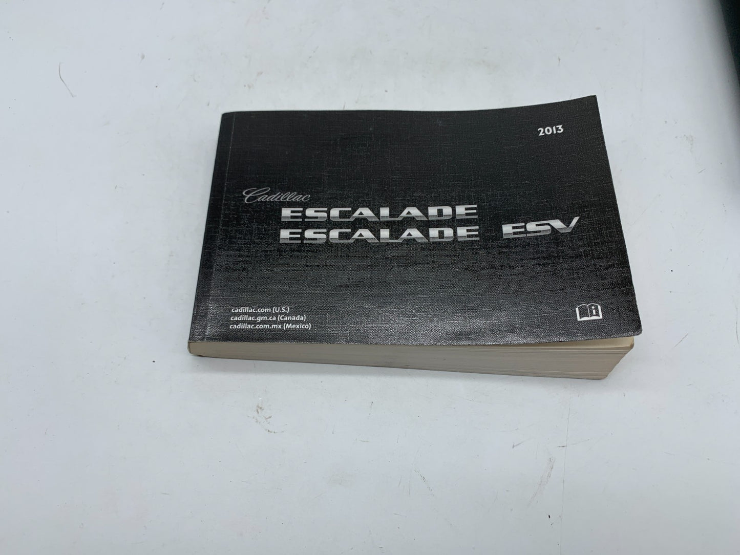 2013 Cadillac Escalade ESV Owners Manual Set with Case OEM D01B56005