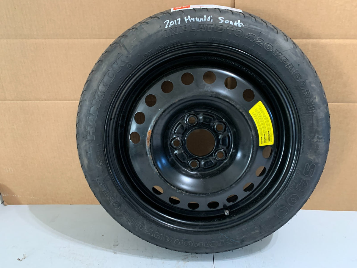 2015-2020 Hyundai Sonata 16" Spare Tire Wheel Compact Donut T125/80D16