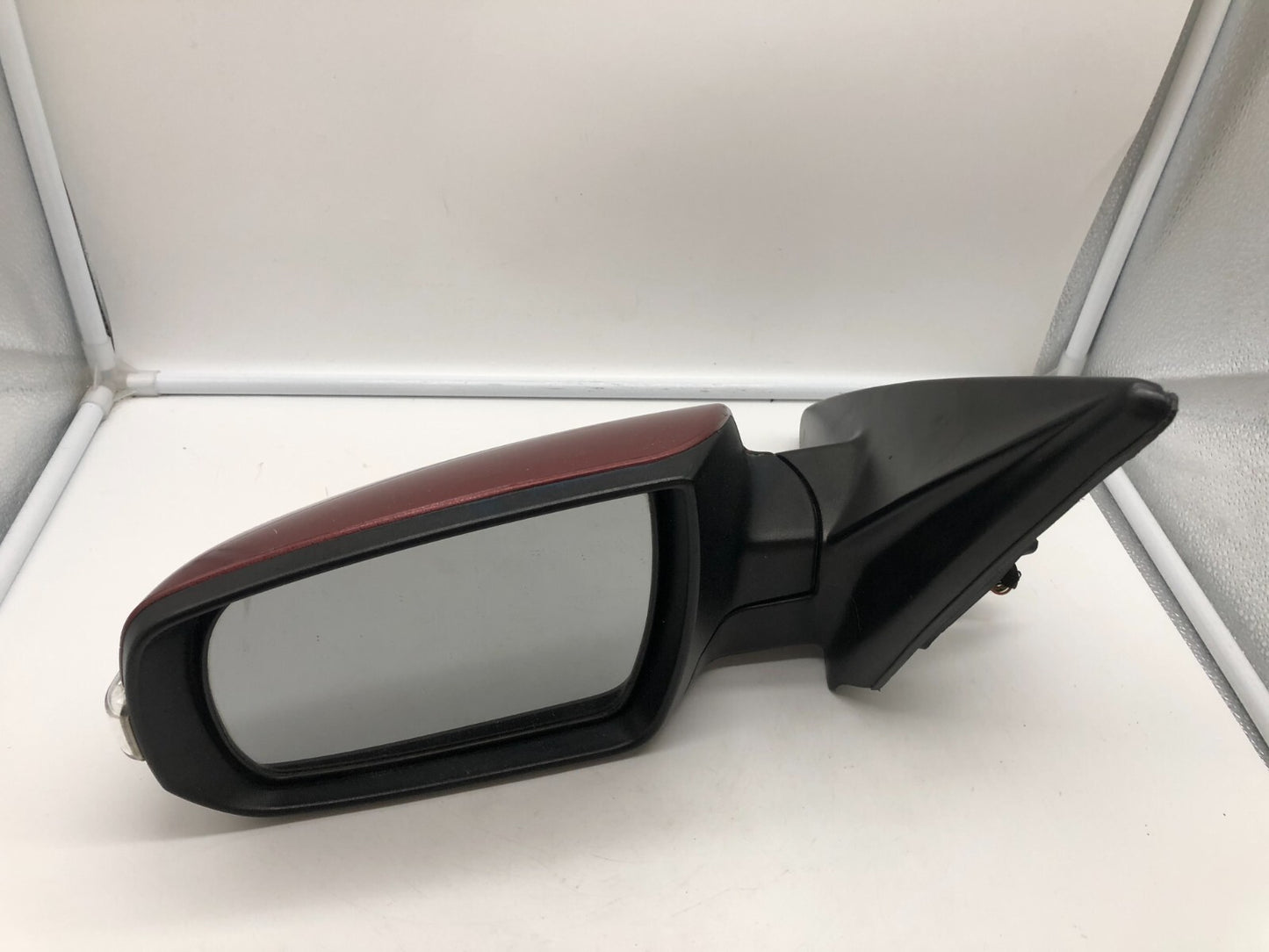 2011-2015 Kia Forte Driver Side View Power Door Mirror Red OEM A03B29005