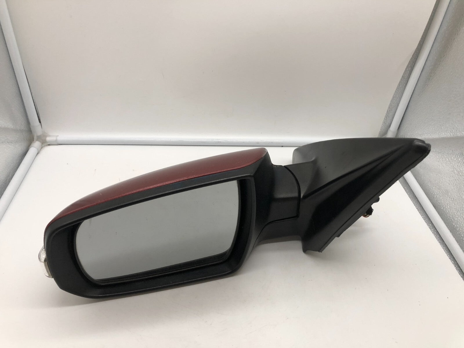 2011-2015 Kia Forte Driver Side View Power Door Mirror Red OEM A03B29005
