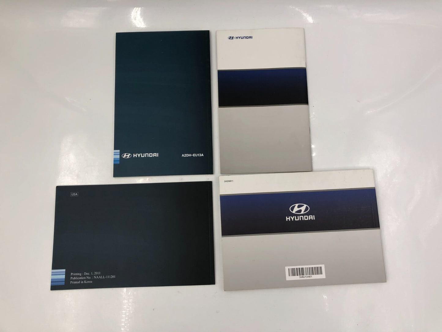 2012 Hyundai Azera Owners Manual Set with Case OEM C02B18001