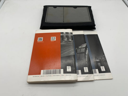 2014 Ford Fusion Owners Manual Set with Case OEM C01B49003