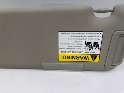 2014-2018 Mazda 3 Passenger Sun Visor Gray Illumination OEM D04B41003