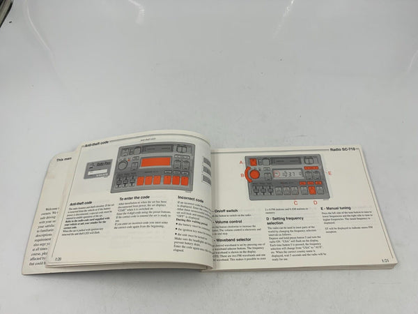 1996 Volvo 960 Owners Manual Handbook OEM C03B26024