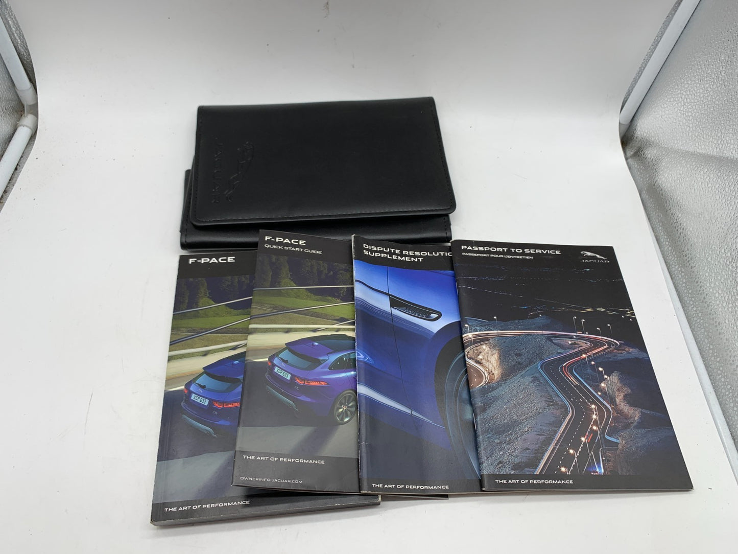 2017 Jaguar F-Pace FPace Owners Manual Set with Case OEM C03B28007