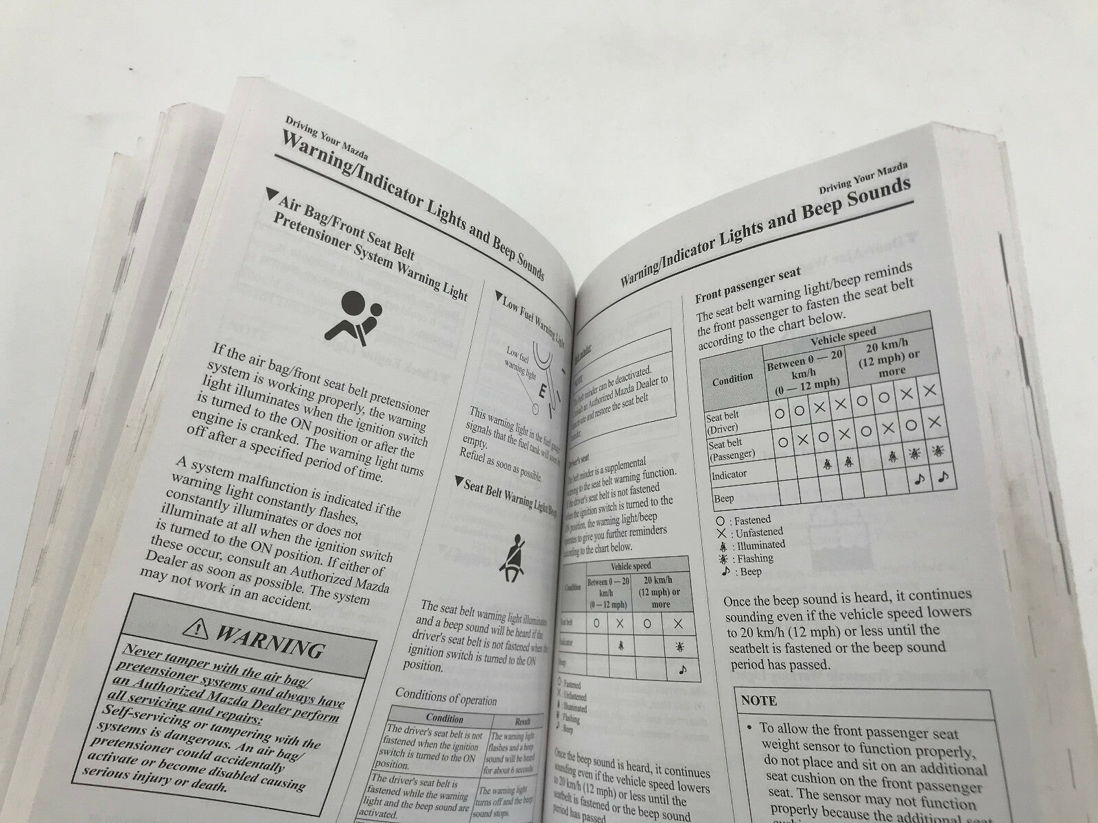 2007 Mazda 6 Owners Manual Set with Case OEM E03B68006