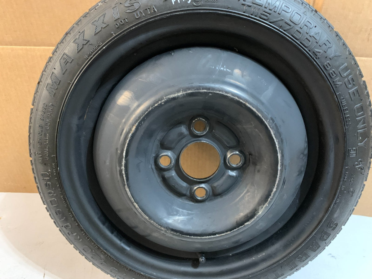 2014-2024 Mitsubishi Mirage 14" Spare Tire T115/70D14 Compact Donut