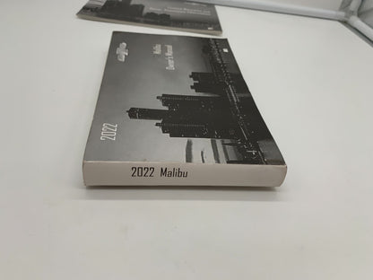 2022 Chevrolet Malibu Owners Manual Set OEM D03B10009
