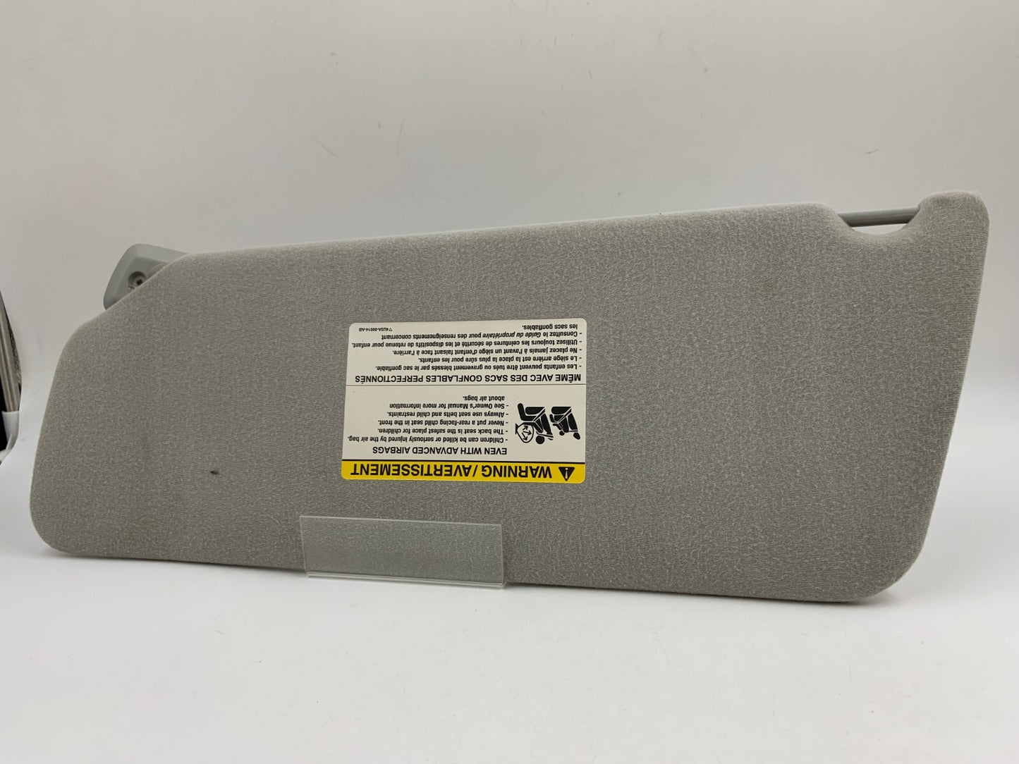 2004-2008 Ford F150 Passenger Sun Visor Gray OEM A04B34023