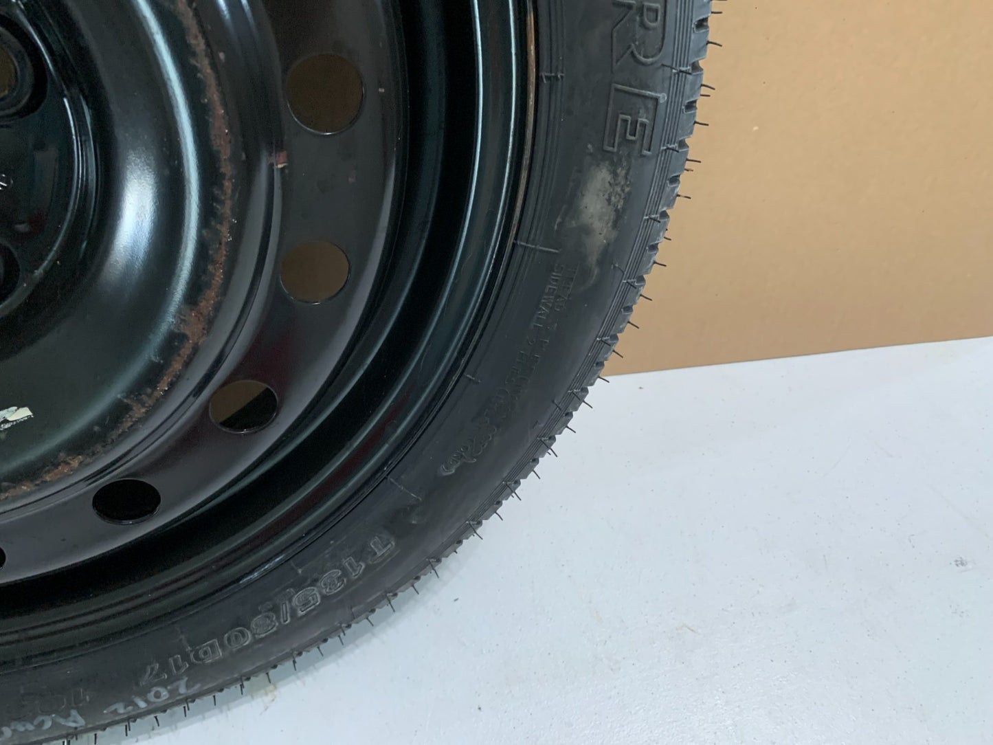 2009-2014 Acura TL 17" Spare Tire Wheel Compact Donut T135/80D17