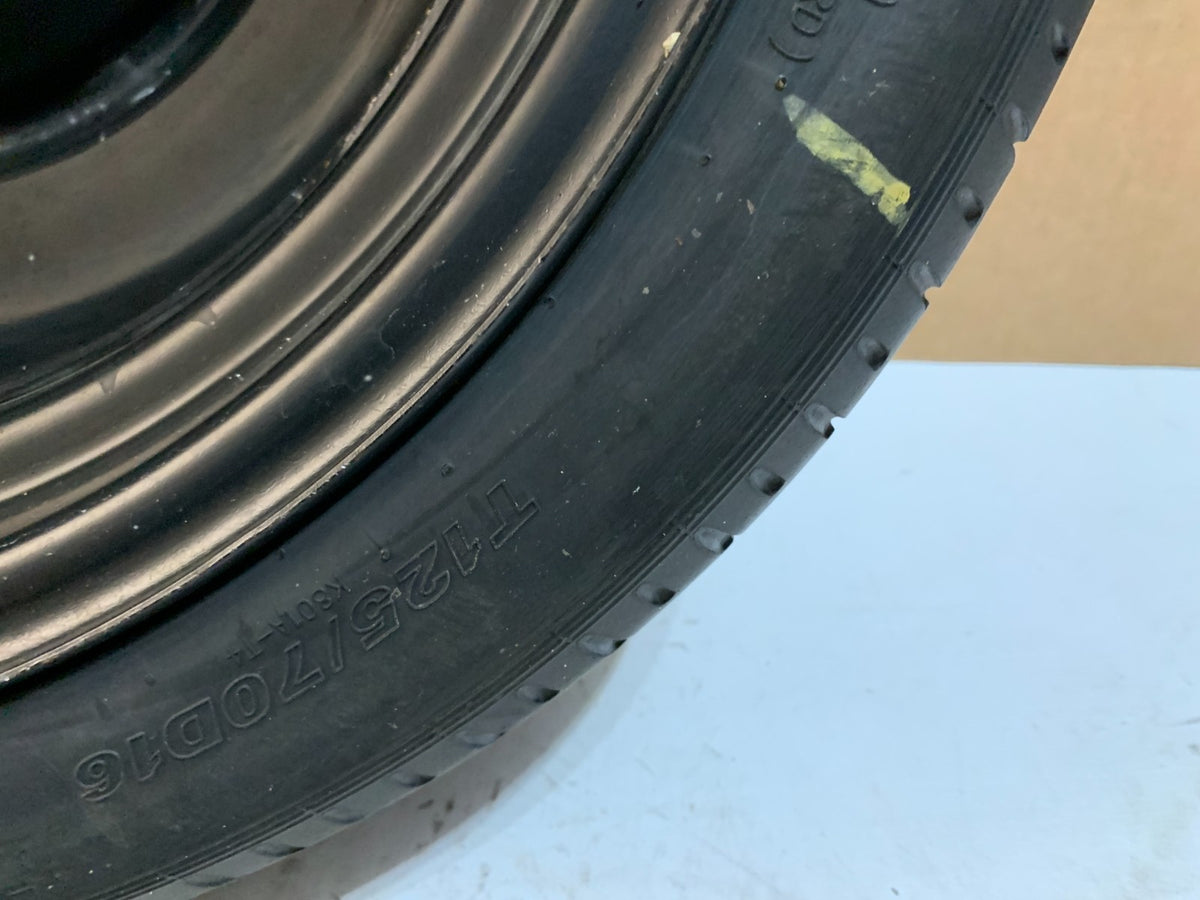 2014-2018 Mazda 3 Mazda3 16" Spare Tire T125/70D16 Compact Donut