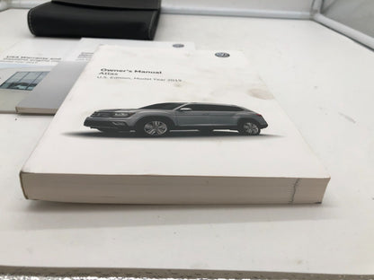 2019 Volkswagen Atlas Owners Manual Set with Case OEM C02B46006